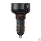 Kép 2/5 - Baseus Enjoyment Pro Car Charger U+Retractable iPhone Cable 55W Black töltő