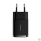 Kép 2/4 - Baseus 2xUSB-A 10,5W Quick Charger Black töltő