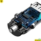 Kép 3/5 - Baseus Square 2xUSB Car Charger Black töltő