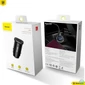 Kép 5/5 - Baseus Square 2xUSB Car Charger Black töltő