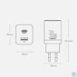 Kép 4/6 - Baseus Super Si Pro 30W Wall Charger White töltő