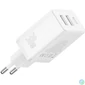Kép 2/7 - Baseus Cube Fast Charger 2U+C 30W EU Moon White töltő