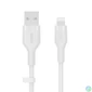 Kép 1/3 - Belkin BoostCharge Flex USB-A Cable with Lightning Connector 1m White kábel