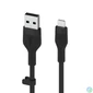 Kép 2/3 - Belkin BoostCharge Flex USB-A Cable with Lightning Connector 2m Black kábel