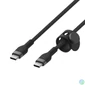 Kép 4/5 - Belkin BoostCharge Pro Flex USB-C to USB-C Cable 1m Black kábel