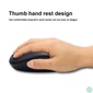 Kép 2/3 - BlackBird BH1526 Wireless mouse Black egér