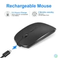 Kép 2/3 - BlackBird BH1375 Wireless Bluetooth Mouse Black egér