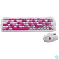 Kép 3/6 - Canyon CNS-HSETW6PK-HU Wireless Keyboard Combo Kitty Edition Pink HU billentyűzet