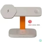Kép 2/6 - Canyon Hexagon 310 Wireless Charger LightGrey/Orange töltő