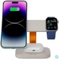 Kép 6/6 - Canyon Hexagon 310 Wireless Charger LightGrey/Orange töltő