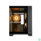Kép 2/8 - Chieftec Visio Tempered Glass Black gépház