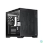 Kép 1/8 - Chieftec Visio Air Tempered Glass Black gépház