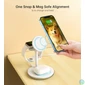Kép 3/4 - Choetech  T585-F 3in1 Wireless Charger White töltő