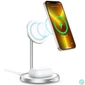 Kép 2/3 - Choetech  T575-F Magnetic Wireless Charger Silver töltő