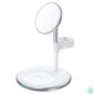 Kép 1/6 - Choetech  T586-F 3in1 Wireless Charger White töltő
