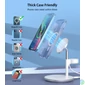 Kép 5/6 - Choetech  T586-F 3in1 Wireless Charger White töltő