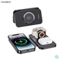 Kép 2/7 - Choetech  T616-FBK 3in1 Wireless Charger White töltő