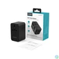Kép 7/7 - Choetech  PD5020 35W EU/US/AUS/UK Travel Adapter with Built-in USB-C Cable Black töltő