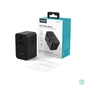 Kép 8/8 - Choetech  PD5021 45W EU/US/AUS/UK Travel Adapter with Built-in USB-C Cable Black töltő