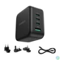 Kép 1/3 - Choetech  PD6055 70W GaN Wall Charger Black töltő