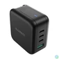 Kép 2/3 - Choetech  PD6055 70W GaN Wall Charger Black töltő