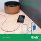 Kép 3/4 - Club3D USB-C Beaded Cable 2m Pink kábel