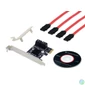 Kép 3/3 - Conceptronic  EMRICK03G 4-Port SATA PCIe Card with SATA Cables bővítőkártya