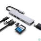 Kép 5/6 - Conceptronic  DONN11G 6in1 USB3.2 Gen 1 Docking Station Grey