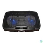 Kép 2/6 - Conceptronic  THANA07B ERGO 2-Fan Laptop Cooling Pad Black
