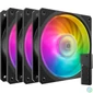 Kép 1/5 - Cooler Master Mobius 120P ARGB (3Pack) Black