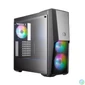 Kép 1/9 - Cooler Master MasterBox MB500 ARGB Tempered Glass Black gépház