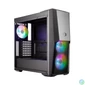 Kép 2/9 - Cooler Master MasterBox MB500 ARGB Tempered Glass Black gépház
