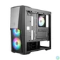 Kép 4/9 - Cooler Master MasterBox MB500 ARGB Tempered Glass Black gépház