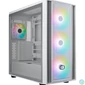 Kép 1/4 - Cooler Master MasterBox 600 Tempered Glass White gépház