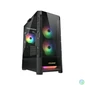 Kép 1/12 - Cougar Duoface RGB Tempered Glass Black gépház