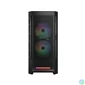 Kép 8/12 - Cougar Duoface RGB Tempered Glass Black gépház