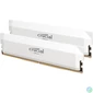 Kép 1/3 - Crucial 32GB DDR5 6400MHz Kit(2x16GB) Pro White memória