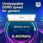 Kép 2/3 - Crucial 32GB DDR5 6400MHz Kit(2x16GB) Pro White memória