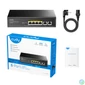 Kép 4/4 - Cudy GS1006P 4-GbE PoE Switch with 2 Uplink GbE