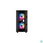 Kép 6/12 - DeepCool Martexx  40 3FS Tempered Glass Black gépház