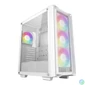 Kép 1/12 - DeepCool CC560 MESH V2 Tempered Glass White gépház