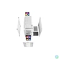 Kép 13/15 - DeepCool CC360 WH ARGB Tempered Glass White gépház