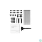 Kép 14/15 - DeepCool CC360 WH ARGB Tempered Glass White gépház