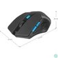 Kép 7/8 - Defender RF Accura MM-275 Wireless Mouse Black/Blue egér