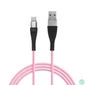 Kép 6/7 - Delight iPhone adatkábel szilikon bevonat 2m (vegyes szín)