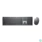 Kép 2/5 - Dell KM7321W Premier Wireless Multi-Device Keyboard and Mouse Silver HU billentyűzet