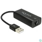 Kép 1/2 - DeLock USB 2.0 > LAN 10/100 Mbps Adapter hálókártya