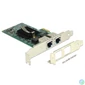 Kép 1/7 - DeLock PCI Express Card > 2x Gigabit LAN hálókártya