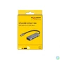 Kép 3/3 - DeLock 4-portos USB3.2 HUB Silver usb hub