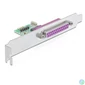 Kép 1/2 - DeLock Rear Bracket USB to 1x Parallel DB 25 bővítőkártya